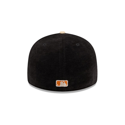 Atlanta Braves Fall Velvet Low Profile 59FIFTY Fitted Hat