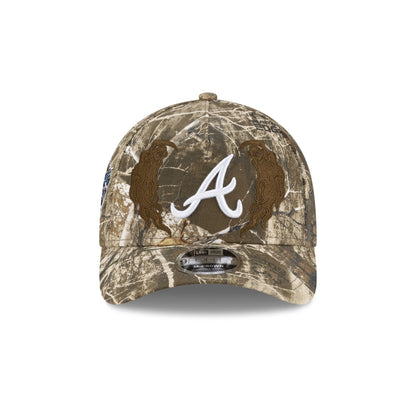 Warren Lotas x Atlanta Braves Realtree 9FORTY M-Crown A-Frame Snapback Hat