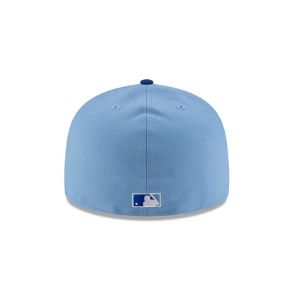 Just Caps Sky Blue Atlanta Braves 59FIFTY A-Frame Fitted Hat