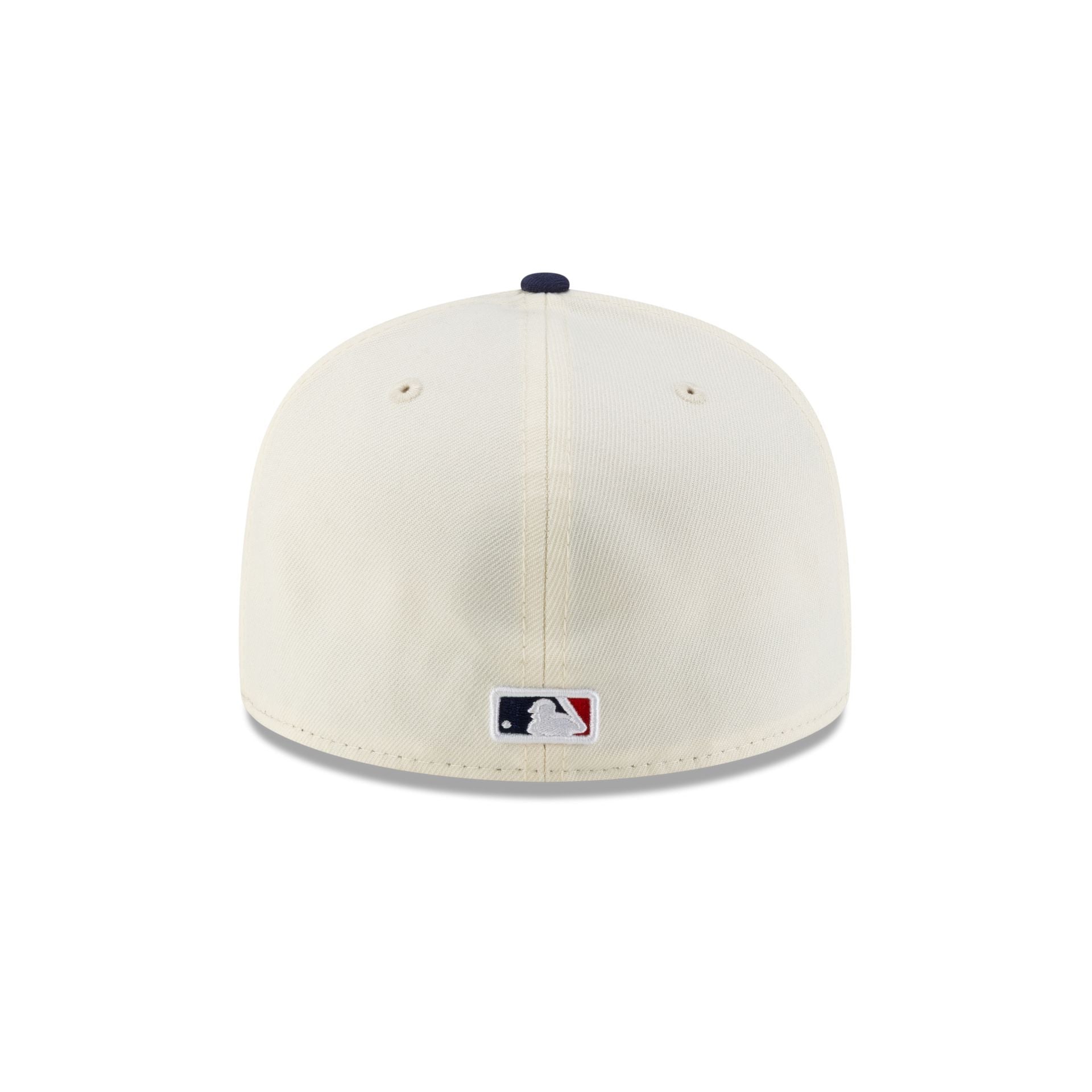 Boston Red Sox Upside Down Logo Chrome 59FIFTY Fitted Hat