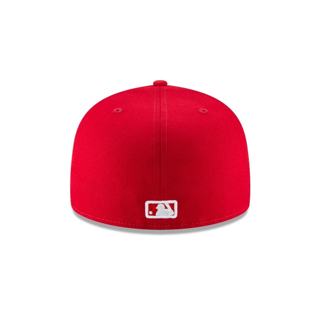 Boston Red Sox Scarlet Basic 59FIFTY Fitted Hat